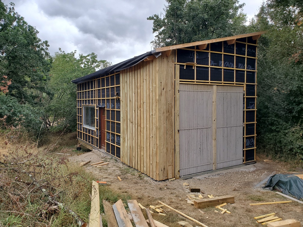 Auto construction du garage : c’est reparti