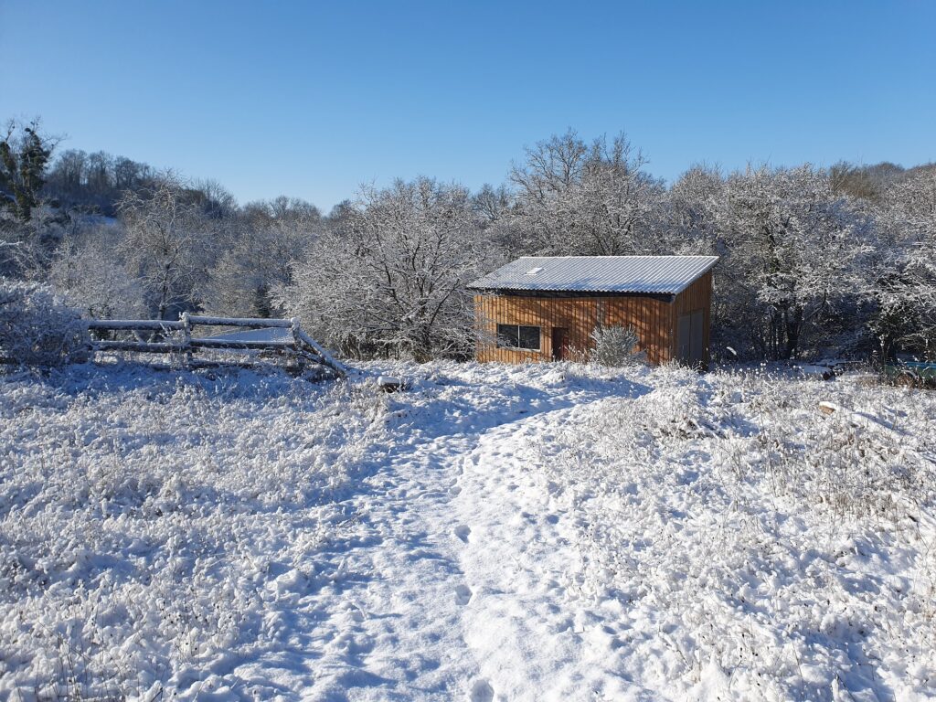 La contré sous la neige
