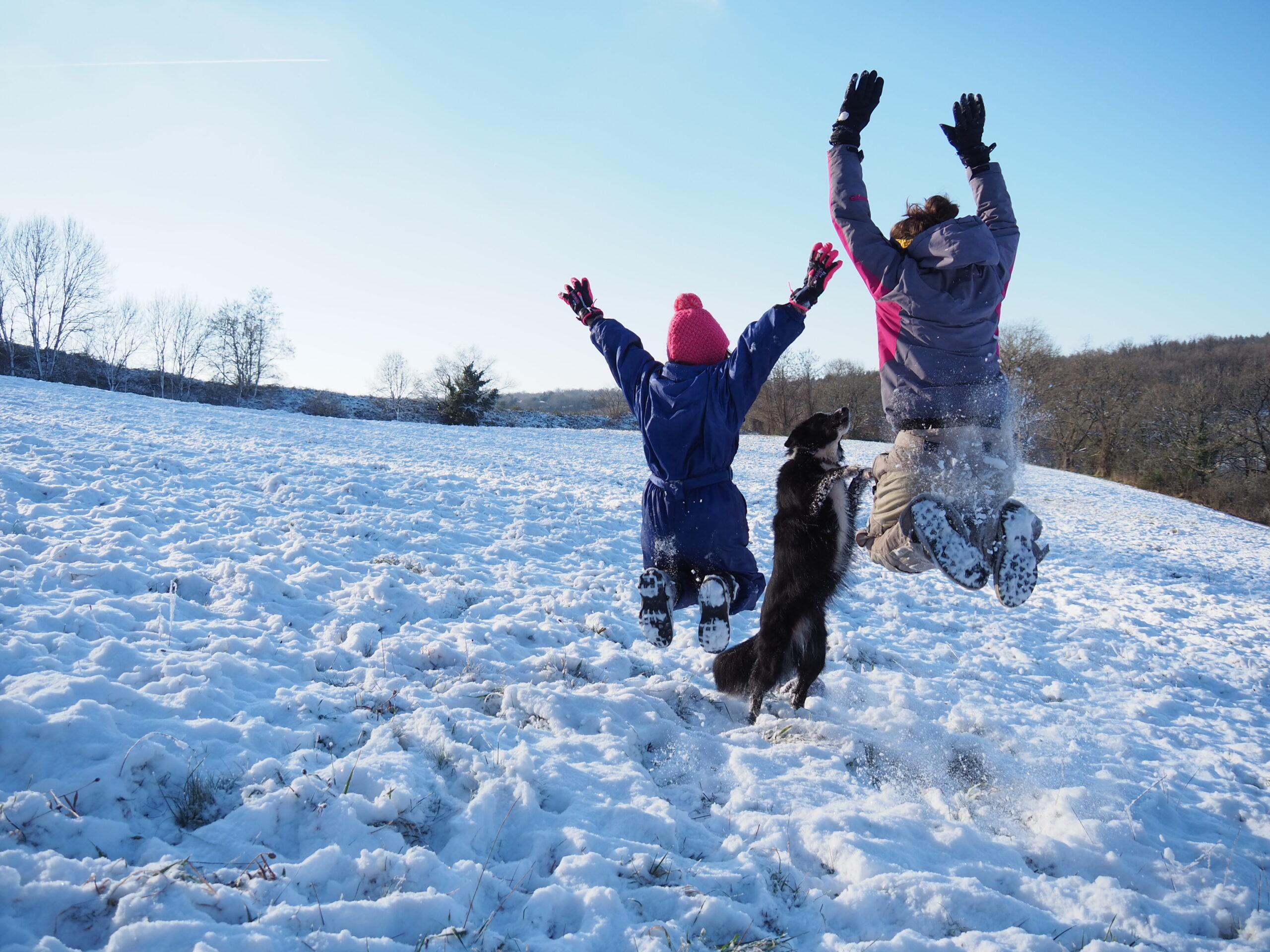 La Contré sous la neige