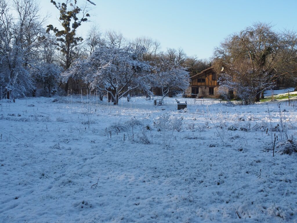La contré sous la neige